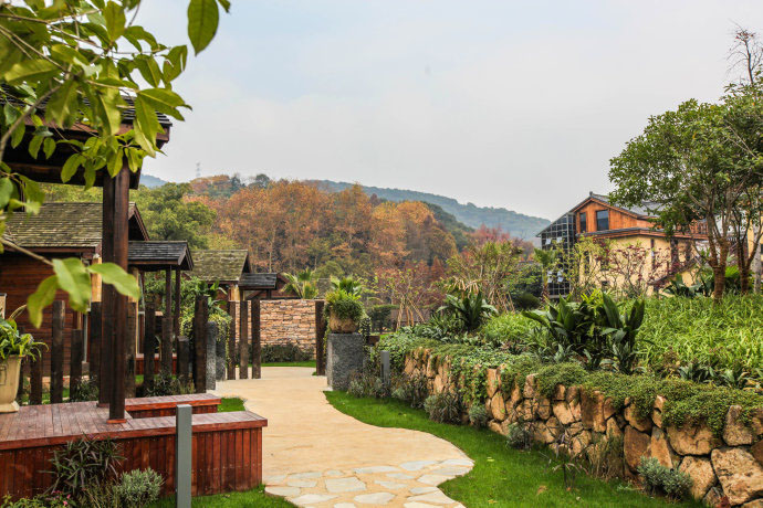 鄉(xiāng)村旅游規(guī)劃設計公司:熱土養(yǎng)生莊園旅游規(guī)劃之花園別墅